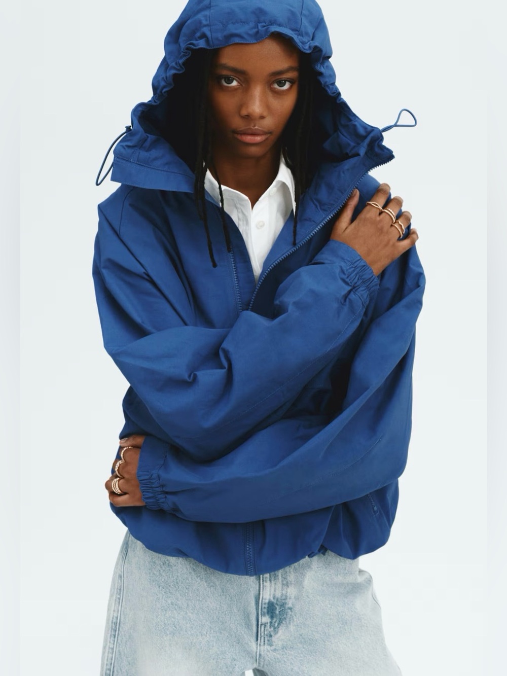 H&M Hooded Windbreaker - Picture 3 of 11
